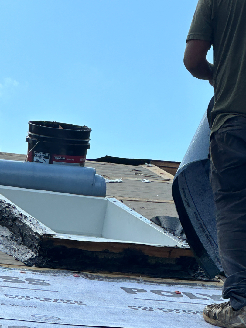 Standing seam metal roof and rebuild photo 3