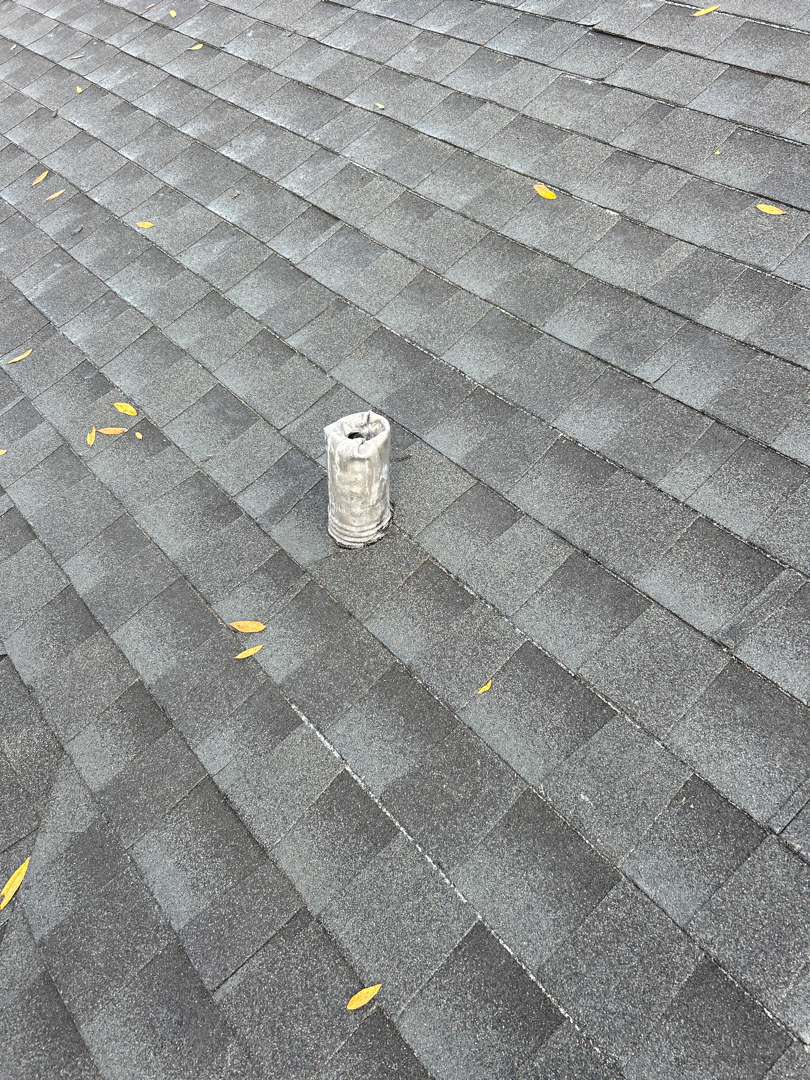 Flat roof replacement with taper photo 3