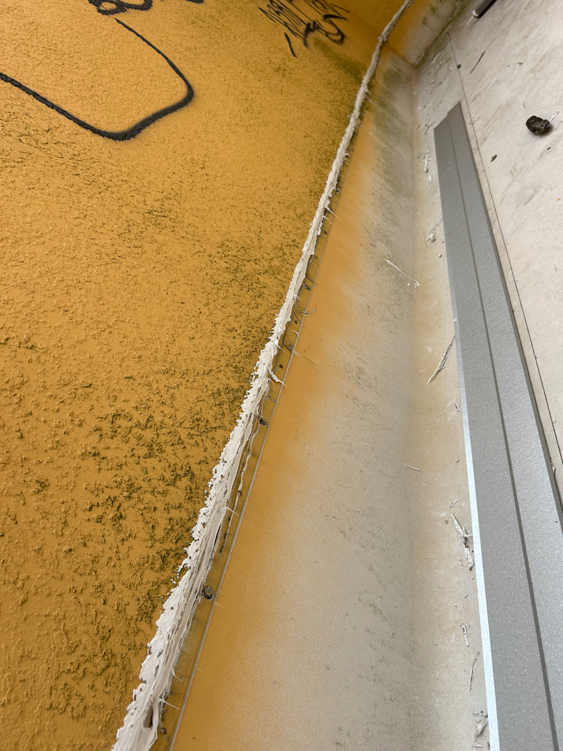 Install counter flashing with sealer photo 3