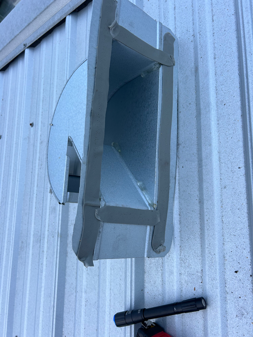 Dryer vent swap photo 2