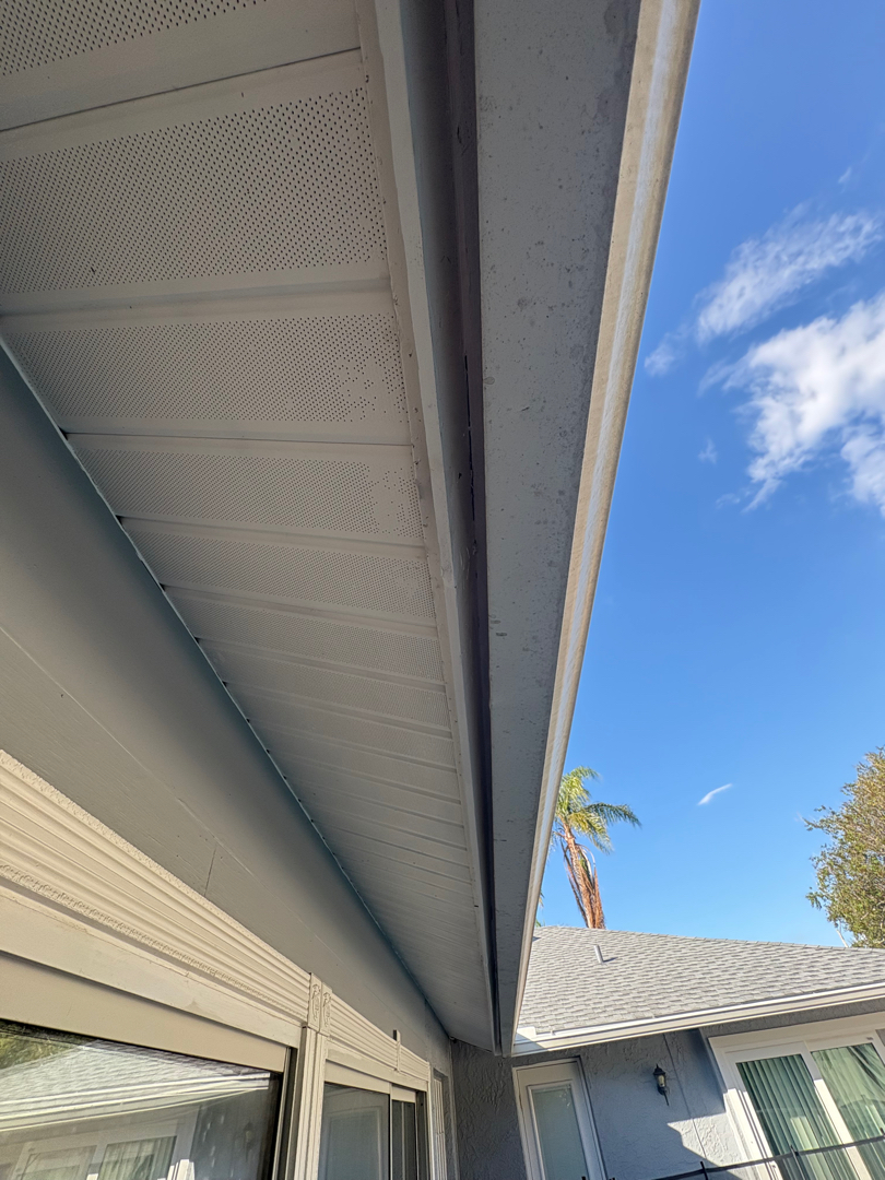 Gutter Replacement - Front Entryway photo 1