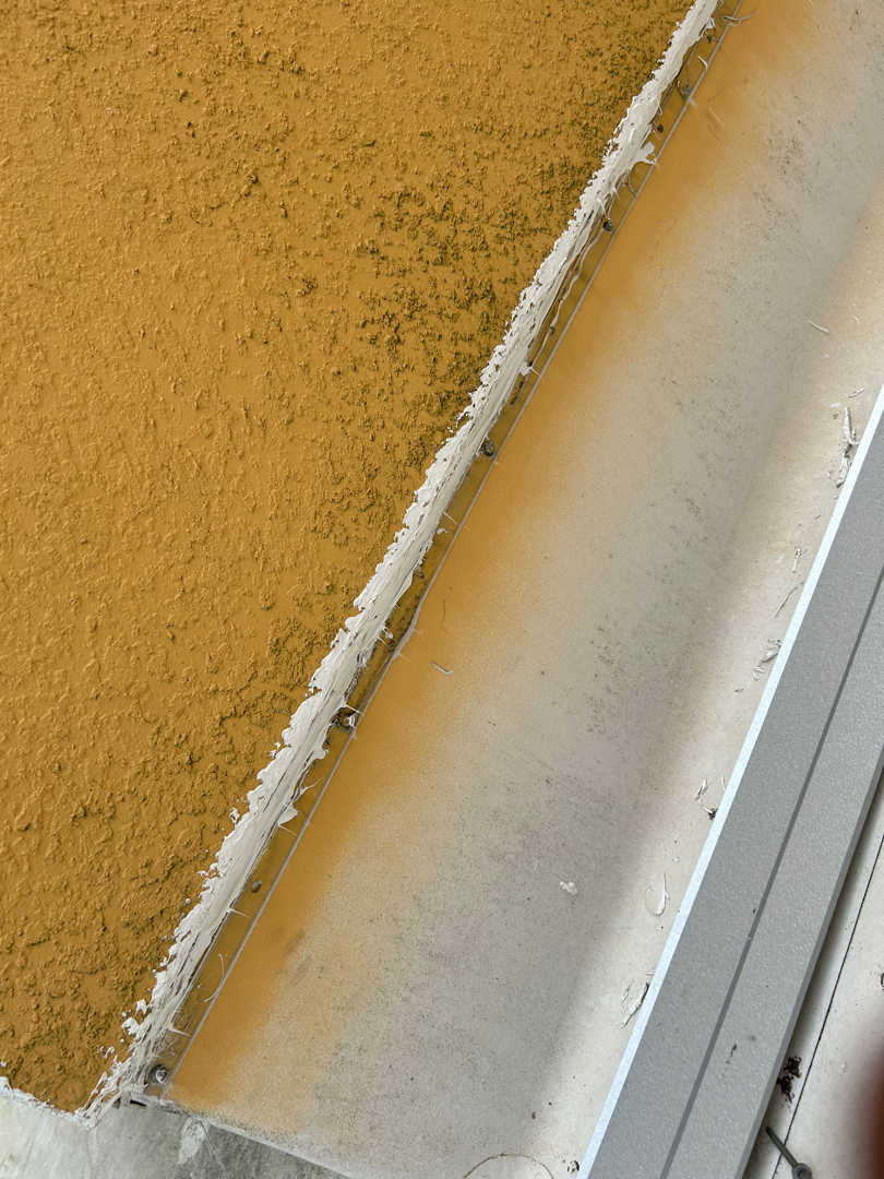 Install counter flashing with sealer photo 1