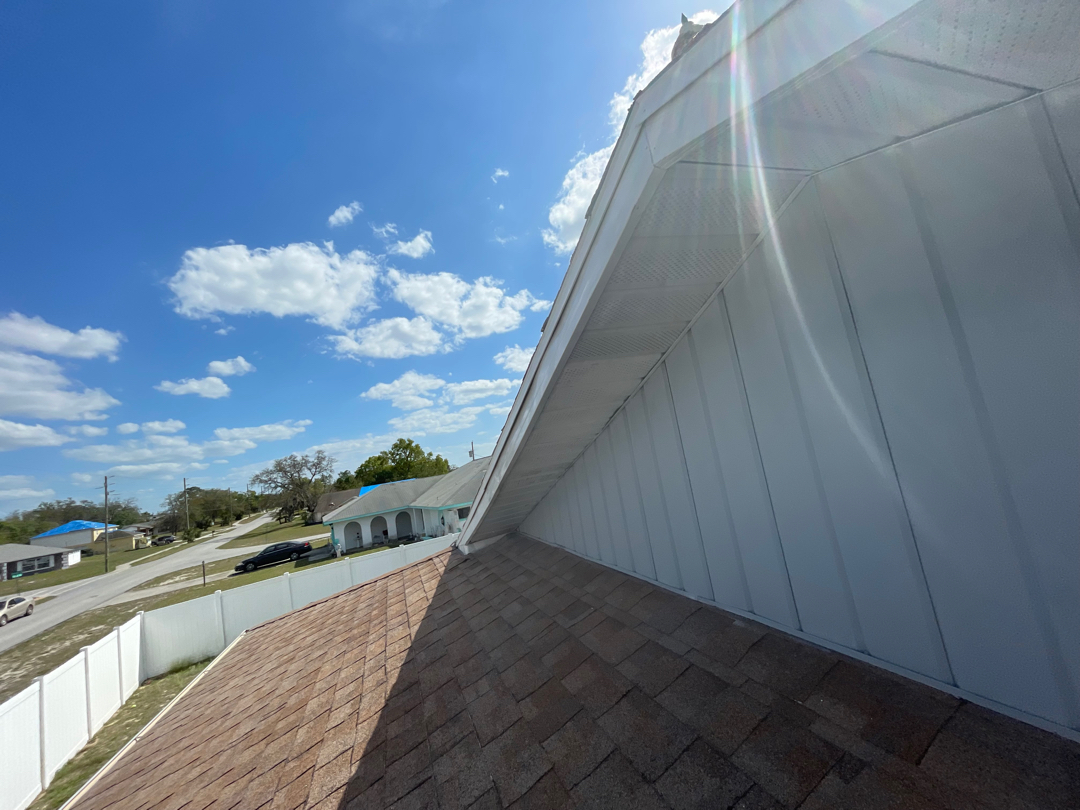 Replace missing soffit 47sqft photo 3