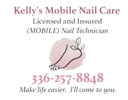 Kelly's Mobile Nail Care's logo