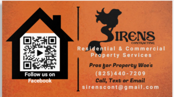 Sirens Contracting's logo