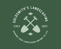 Goldsmiths Landscaping's logo
