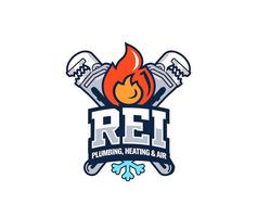 REI Plumbing, Heating & Air's logo