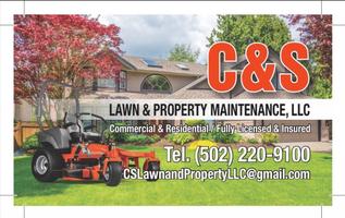 CS lawn and property maintenance's logo