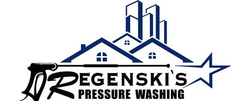 Regenski's Pressure Washing's logo