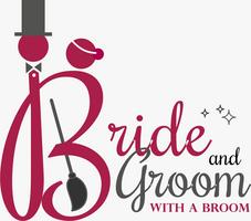 Bride and Groom with a Broom LLC's logo