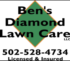 Ben's Diamond Lawn Care's logo